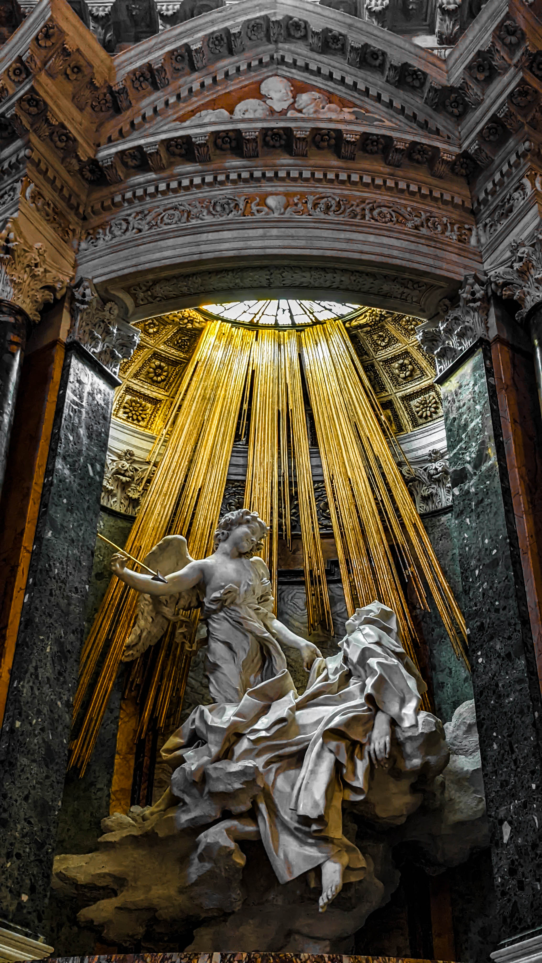 The Ecstasy Of Santa Teresa D Avila Windows Of Amsterdam