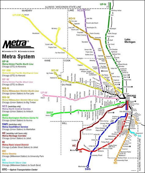 The Essential Chicago Metra Lines Map: A Comprehensive Visual Guide