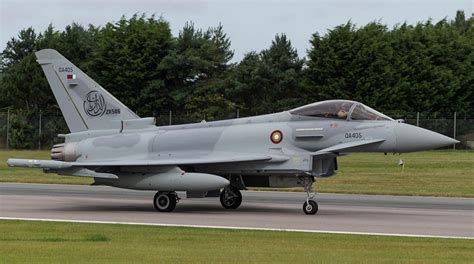 The First Batch Of Qatari Eurofighter Typhoon Aircraft Landed At Tamim