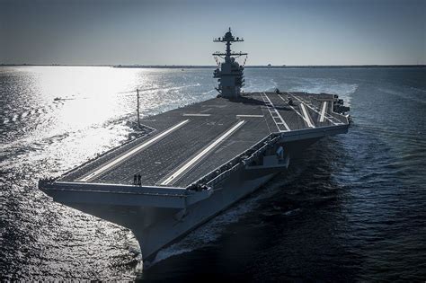 The Navy S Most Futuristic Aircraft Carrier Is One Step Closer To