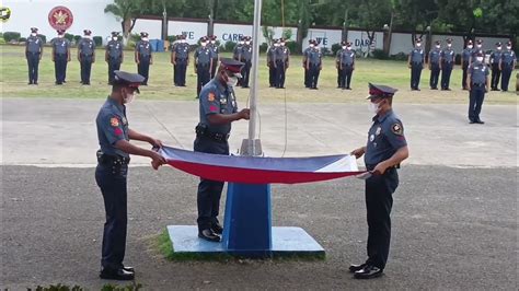 The Pnp Flag Lowering Ceremony 10 21 22 Youtube