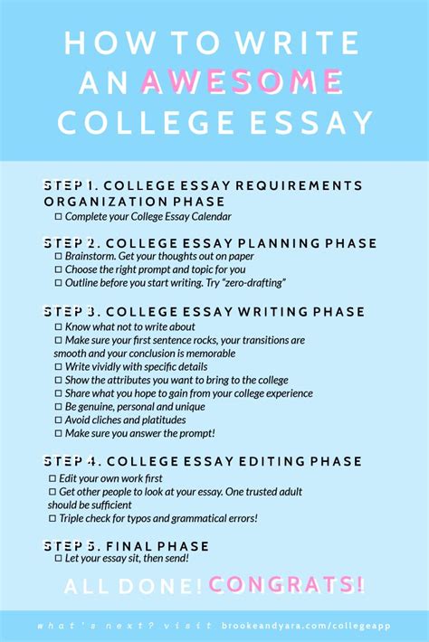 The Ultimate College Application Planning Essay Guide For Seniors