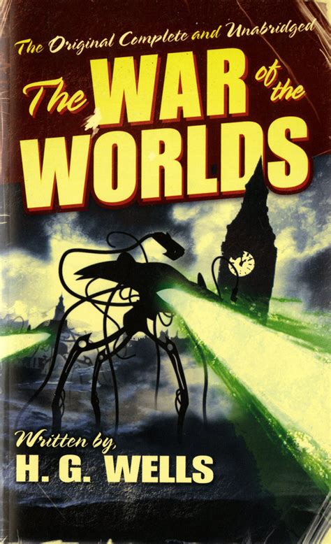 The War Of The Worlds H G Wells War Of The Worlds Sci Fi Books