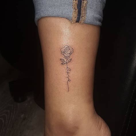 These Tiny Rose Tattoo Ideas Are All The Inspiration You Ll Need For