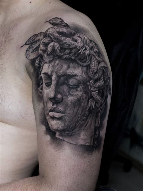 This Greek Statue Tattoo Was Made For 8 Hrs More Tattoo Ideas On My