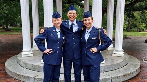 Three Air Force Cadets Selected For U S Space Force Unc Chapel Hill