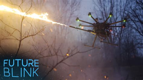 Throwflame Released This Drone Flamethrower Combo Mashable