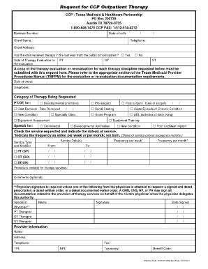 Thsteps Ccp Pcs Assessment Prior Authorization Request Form And Fill