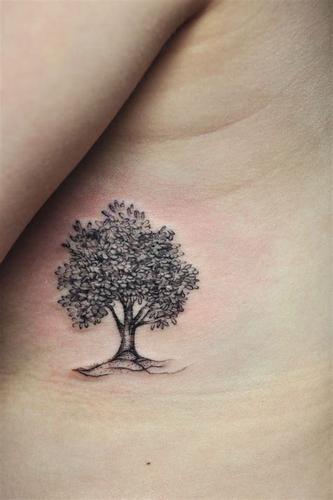 Tiny Tree Tattoos