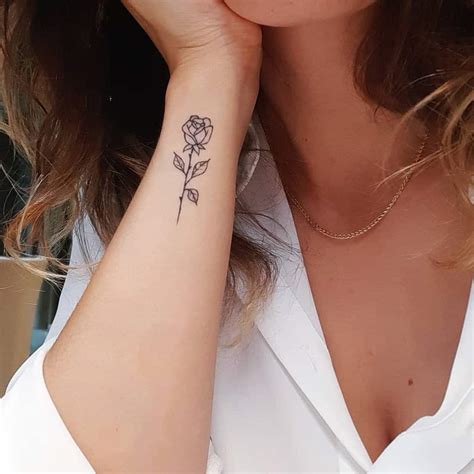 Top 51 Best Simple Rose Tattoo Ideas 2021 Inspiration Guide