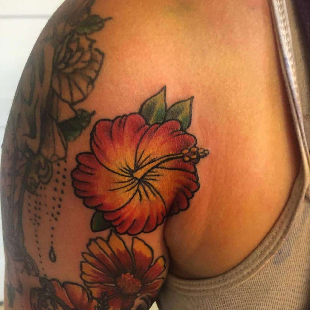 Top 61 Best Hawaiian Flower Tattoo Ideas 2021 Inspiration Guide