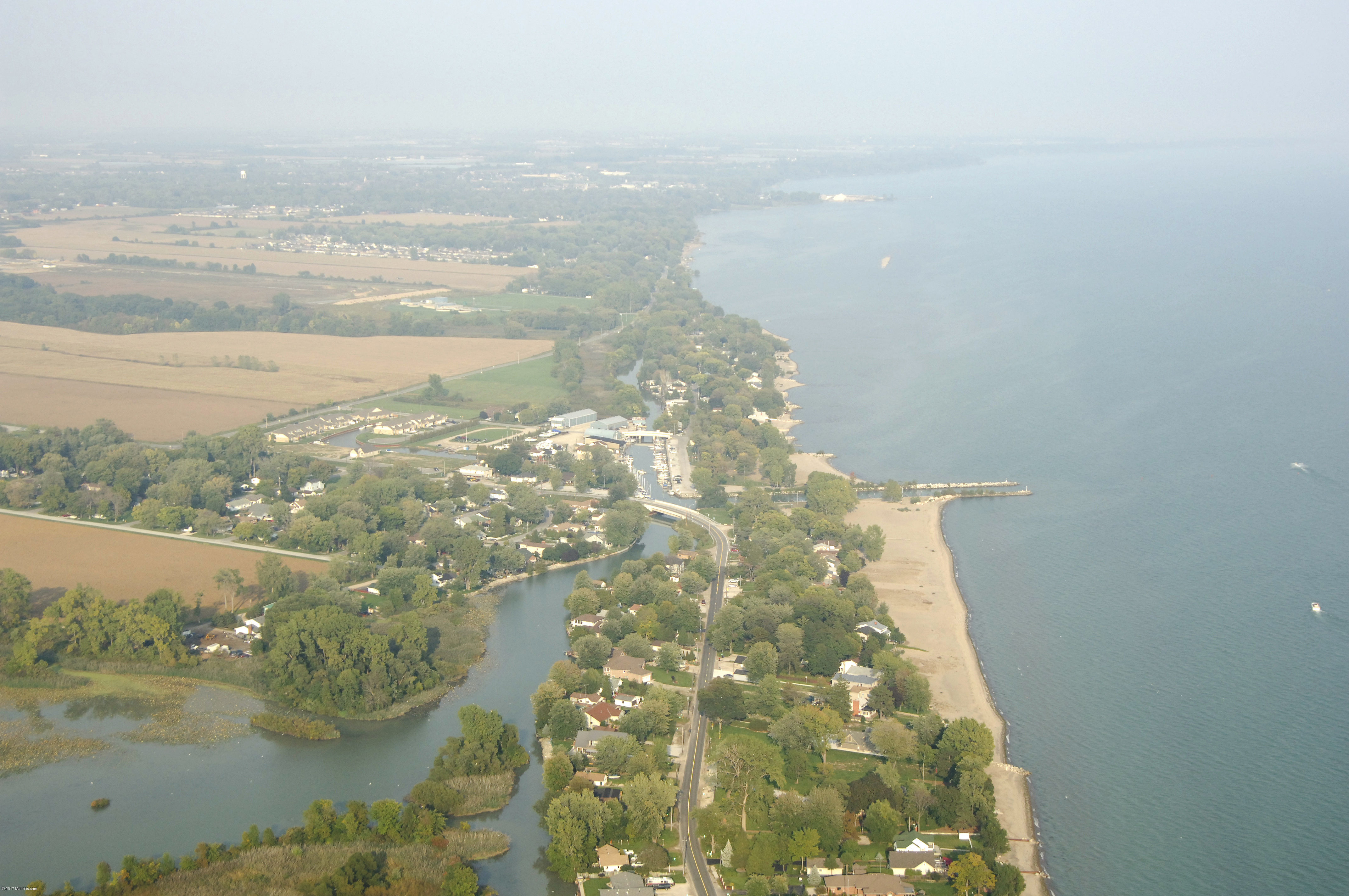 Town Of Kingsville Harbour Kingsville Ontario Canada