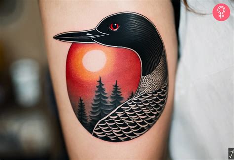 Traditional Loon Tattoo Ideas