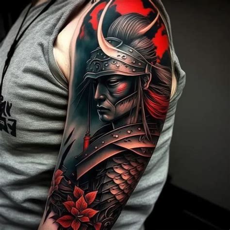 Traditional Samurai Tattoos Japan