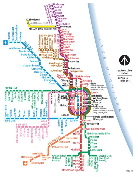 Transit Maps Behind The Scenes Evolution Of The Chicago Cta Rail Map From 1996 2006 And Beyond