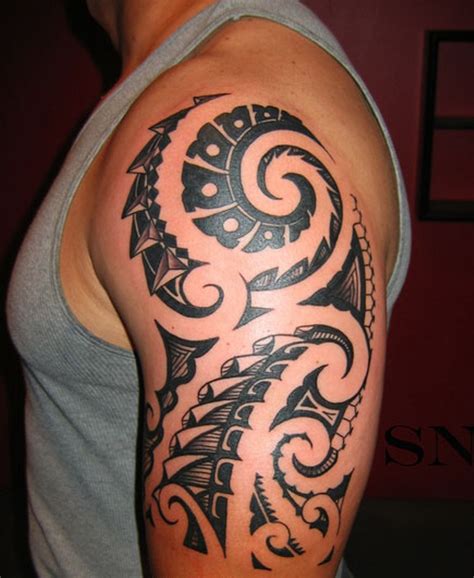 Tribal Shoulder Ink Designs