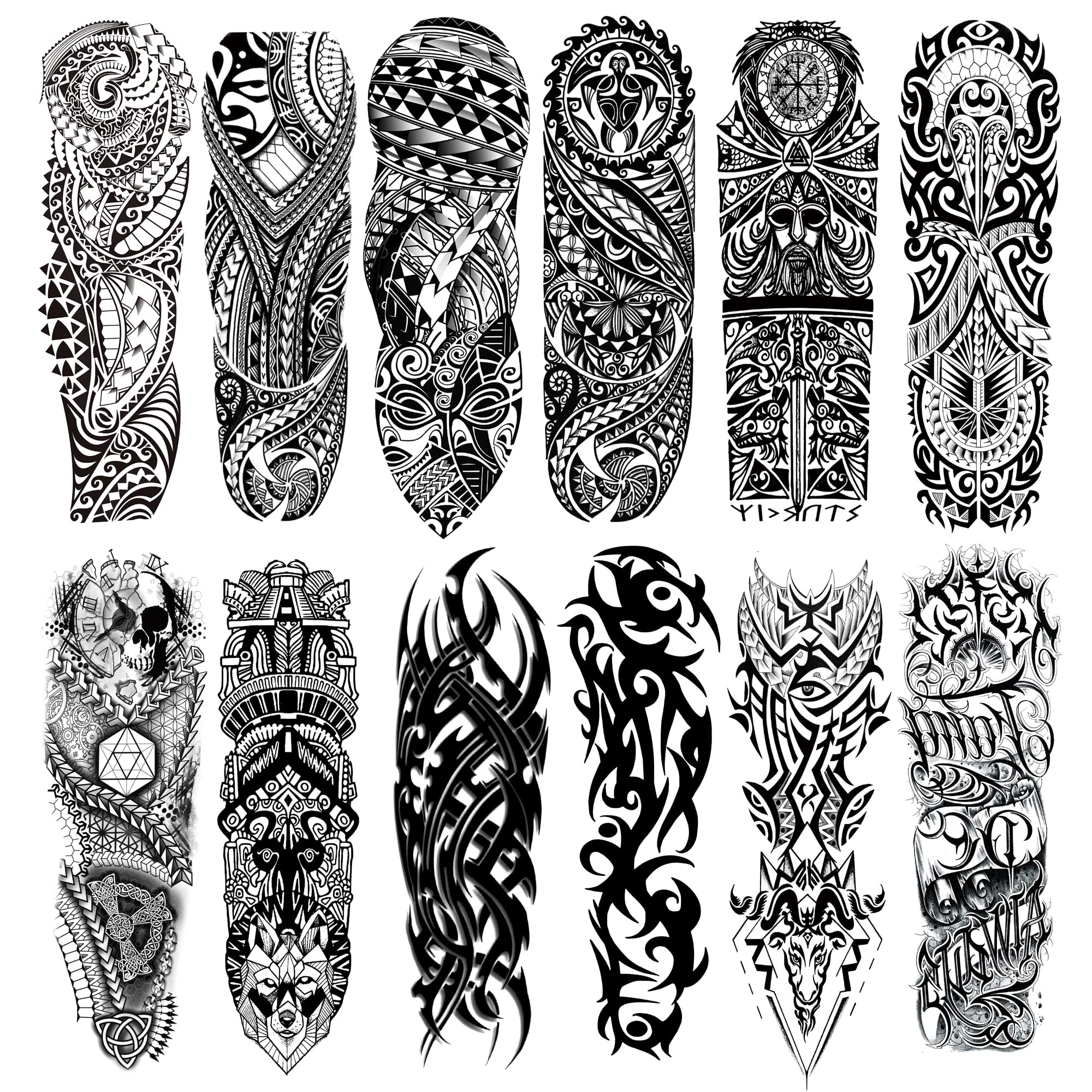 Tribal Sleeve Tattoo Designs