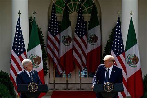 Trump Forgoes Insults Of Past Calls Mexico Cherished Friend