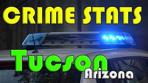 Tucson Arizona Crime Statistics In Tucson Az Youtube