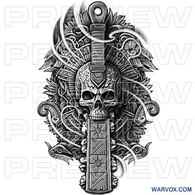 Tumi Knife Tattoo Design Aztec Tattoos Warvox Aztec Mayan Inca Tattoo Designs