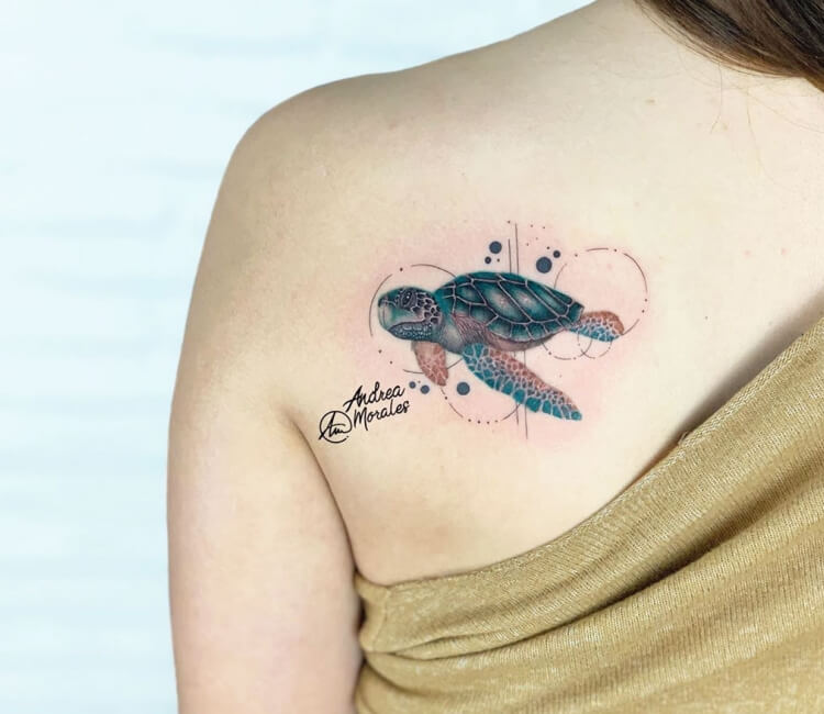 Turtle Tattoo By Andrea Morales Photo 29026