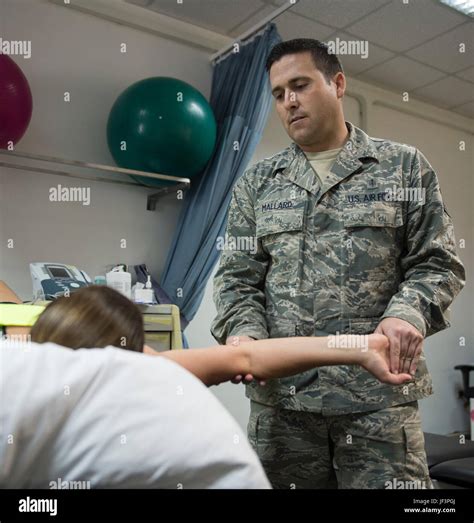 U S Air Force Tech Sgt James Mallard Physical Medicine Technician