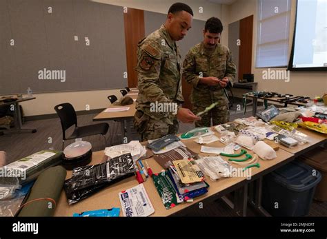 U S Air Force Tech Sgt Nigel Contaste An Independent Duty Medical