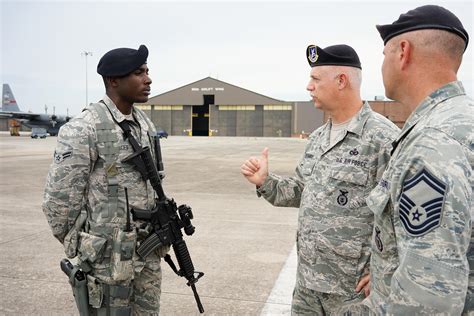 U S Airmen With The 116Th Security Forces Squadron Georgia Air