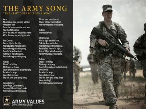 U S Army Song