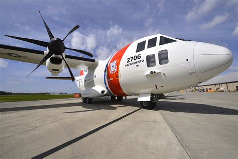 U S Coast Guard Introduces First C 27J Medium Range Surveillance