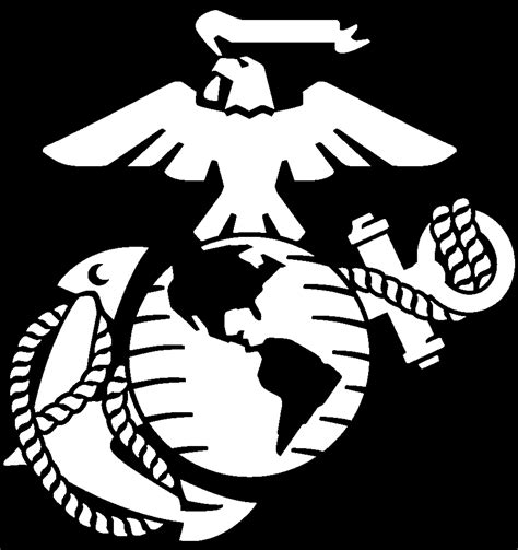 U S Marine Corps Eagle Globe And Anchor Die Cut Vinyl Decal Bumper