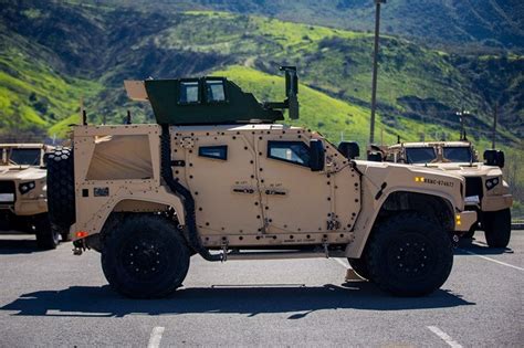 U S Marine Corps Joint Light Tactical Vehicles Support Long Range