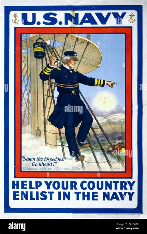 U S Navy Help Your Country Enlist In The Navy Stock Photo Alamy