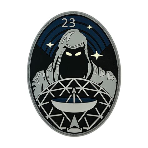 U S Space Force Pvc Patch 23Rd Space Operations Squadron With Hook Vanguard Industries