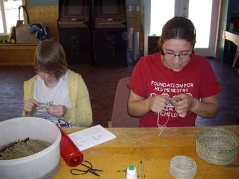 Underwater Basket Weaving Art Therapy At Pines Bible Camp Joybilee