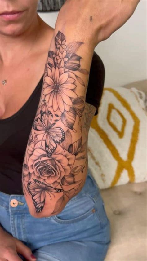 Unique Female Classy Half Sleeve Tattoo Designs 2023