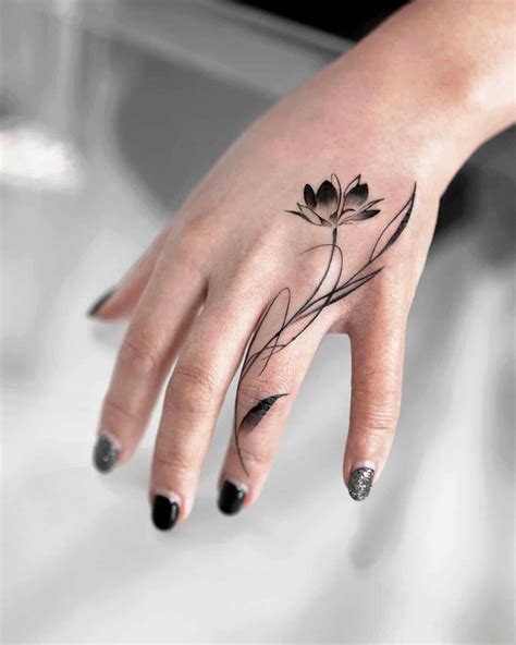 Unique Girly Finger Tattoos