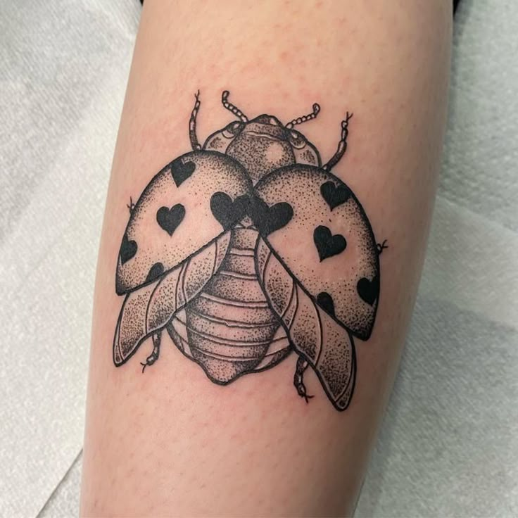 Unique Ladybug Tattoo Designs