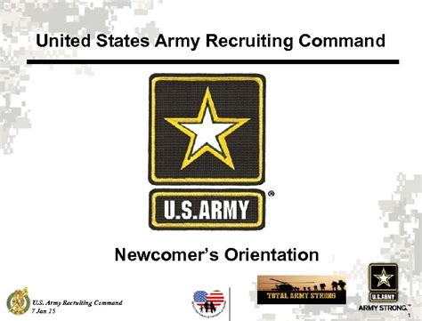 United States Army Recruiting Command Newcomer S Orientation U