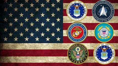 United States Military Branch Anthems With Lyrics Youtube