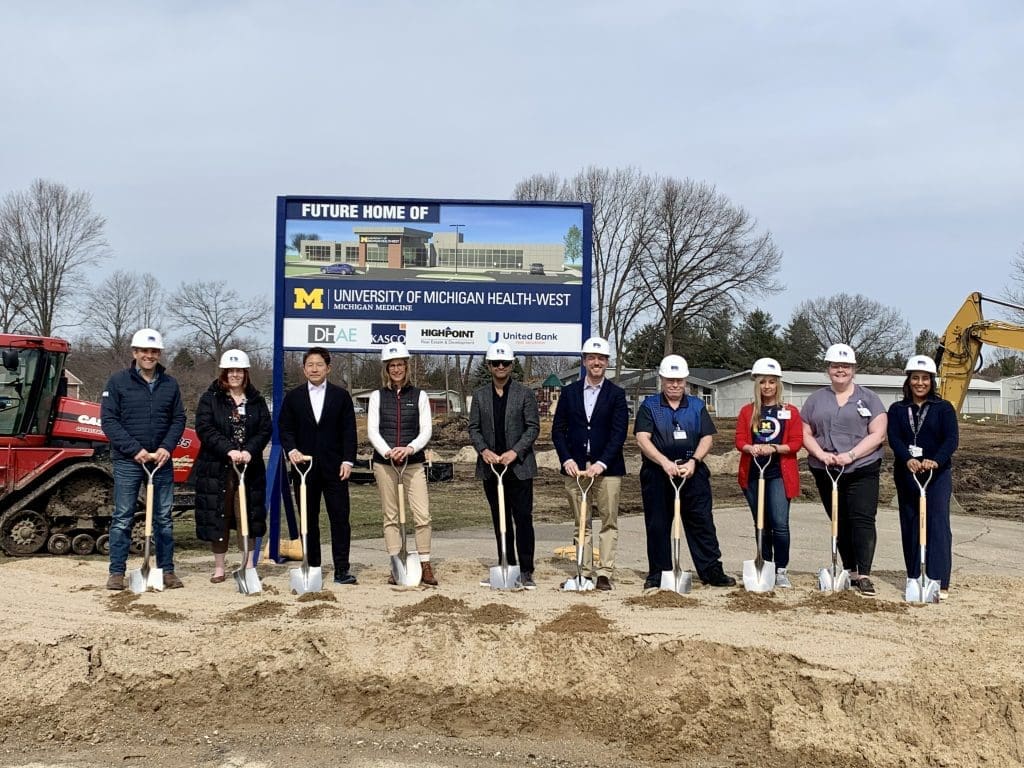 University Of Michigan Health West Breaks Ground On Wayland Health Center