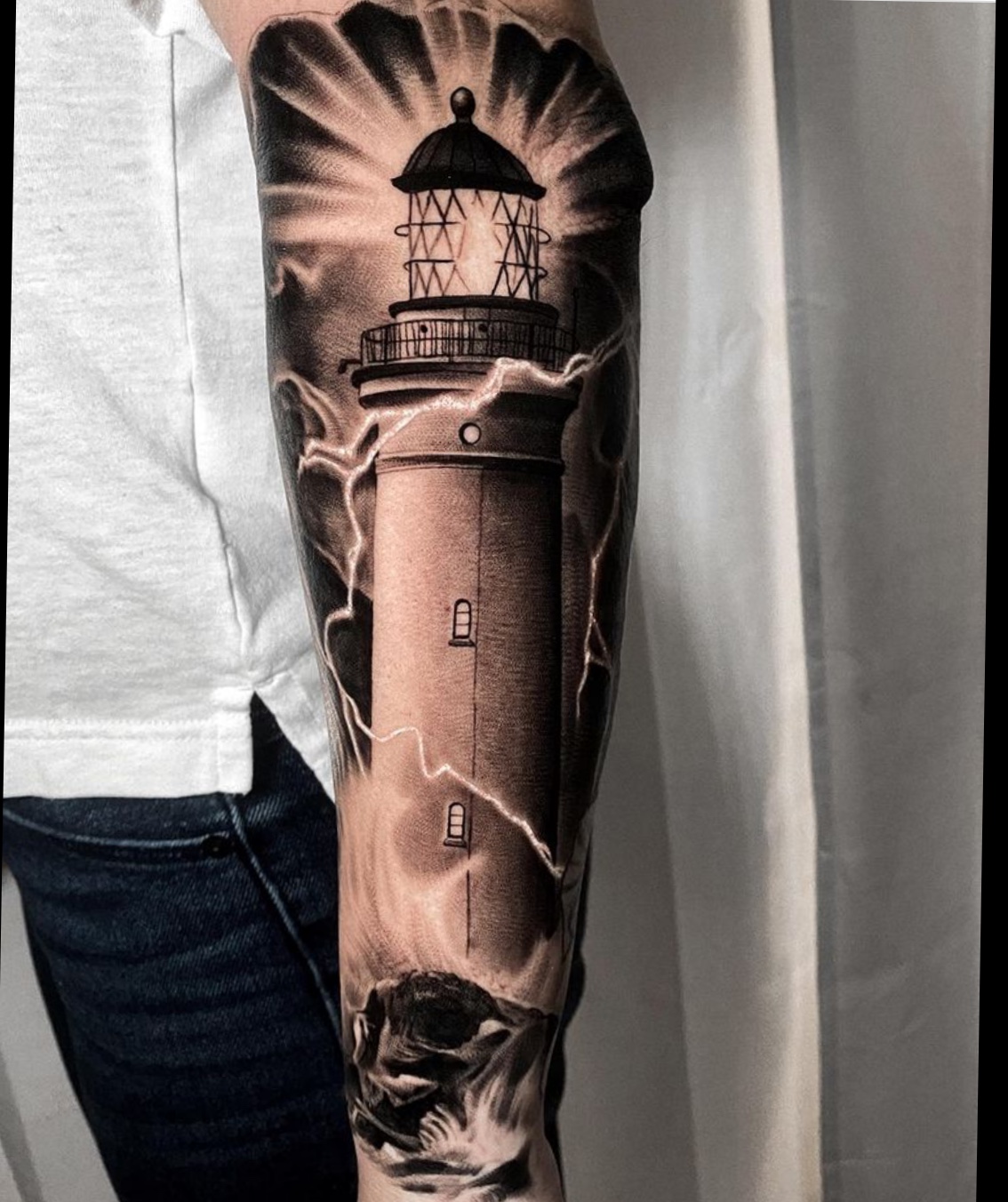 Lighthouse Tattoo Design Ideas - Military and Veteran Benefits