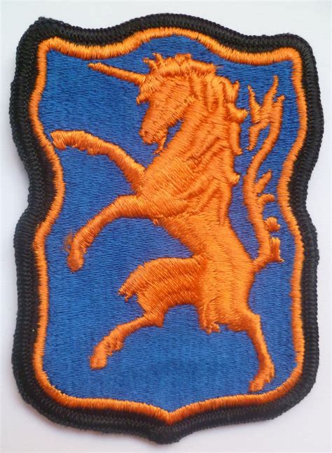 Us 6Th Acr Armored Cavalry Regiment Cloth Patch Original Badge Sell Cloth Badges Clothing