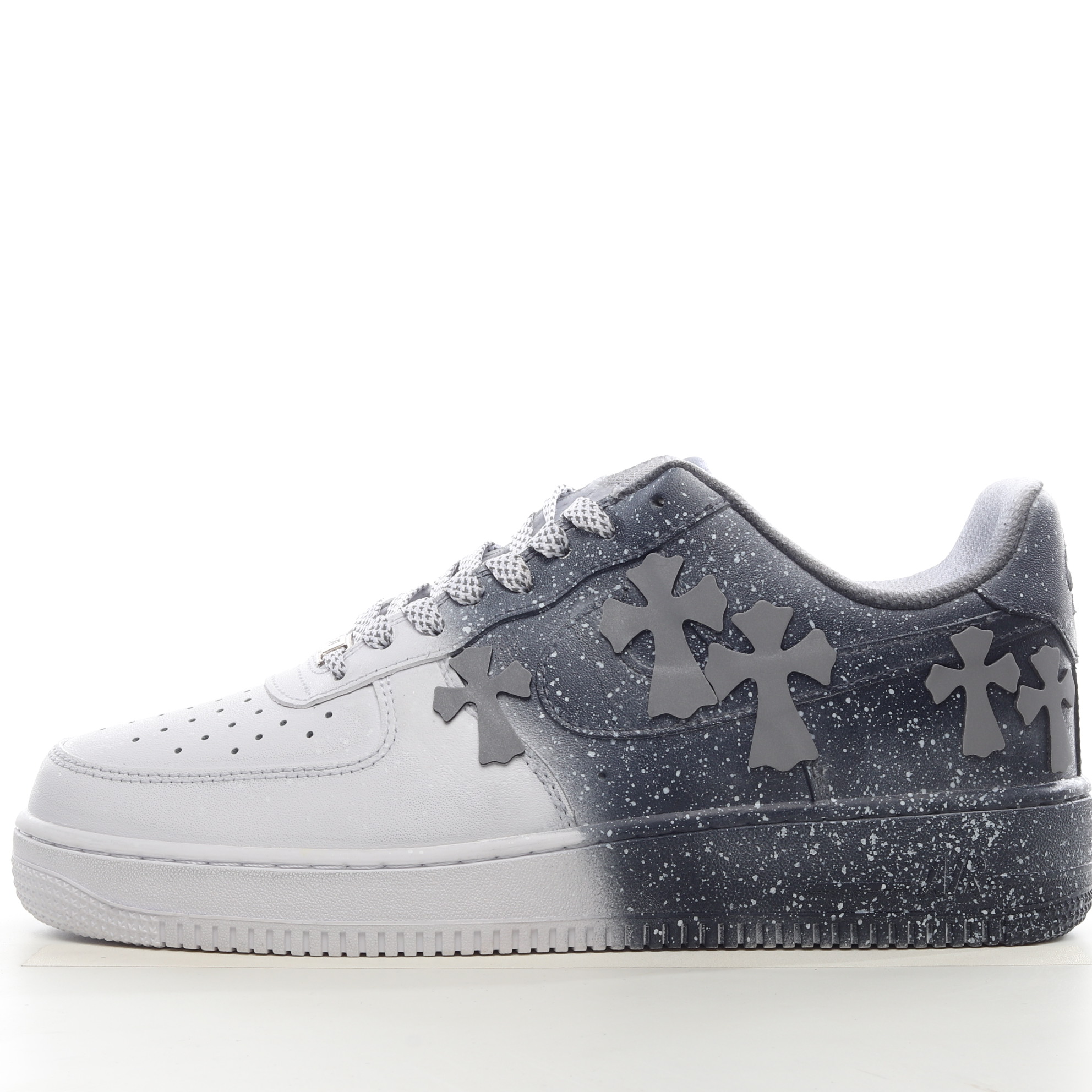 Us 85 00 Ss Top Air Force 1 Chrome Hearts Www Sharesneaker Vip