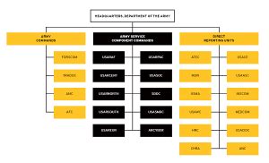 Us Army Chain Of Command For 2021 Organization Structure