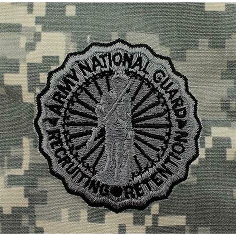 Us Army National Guard Recruiting Retention Sew On Badge Acu Camo