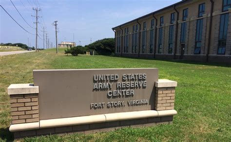 Us Army Reserve Center Fort Story Landmarks Historical Buildings