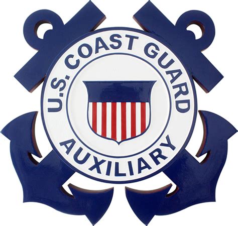 Us Coast Guard Auxiliary Insignia Plaque