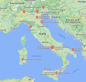 Us Military Italy Bases