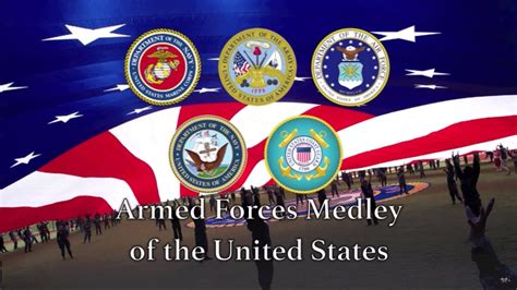 Us Military Songs United States Armed Forces Medley July 4Th 2019 Youtube